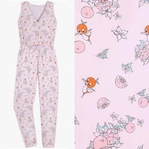 Disney Orange Bird Women’s Romper / Jumpsuit / Loungewear | SZ Large 🍊 L…